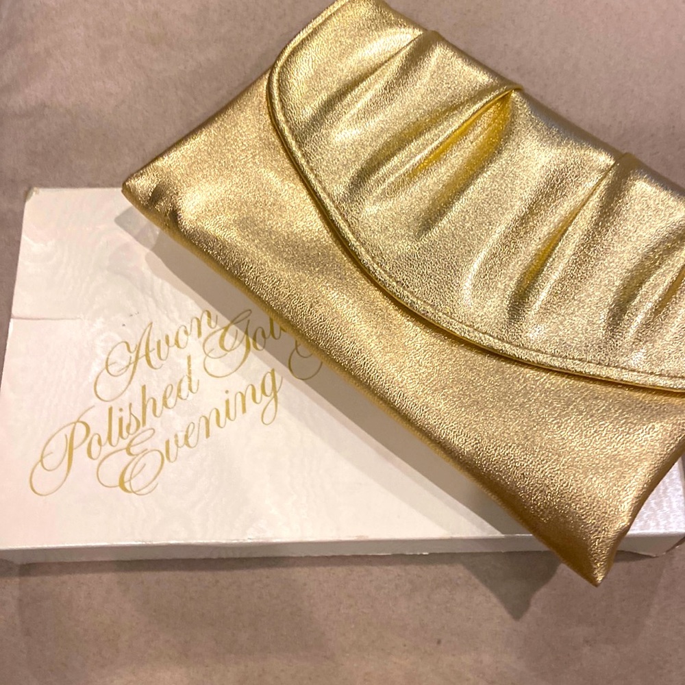 Gold handbag